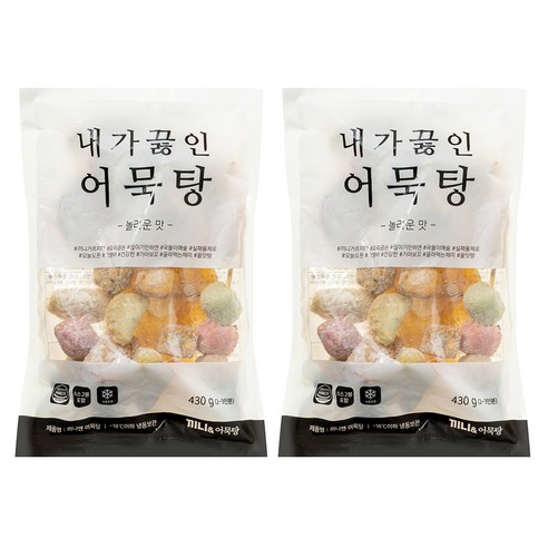끼니엔 어묵탕 (냉동), 430g, 2개입