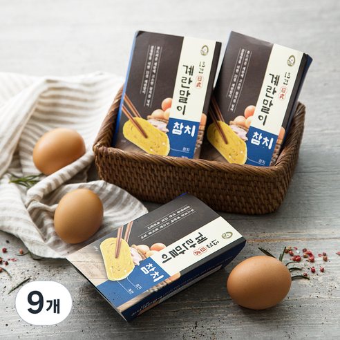 풍요한아침 13겹 참치 계란말이, 150g, 9개