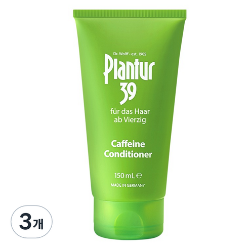 플란투어39 카페인 컨디셔너 오리엔탈 플로럴향, 3개, 150ml