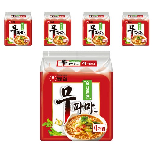 무파마탕면 122g, 20개