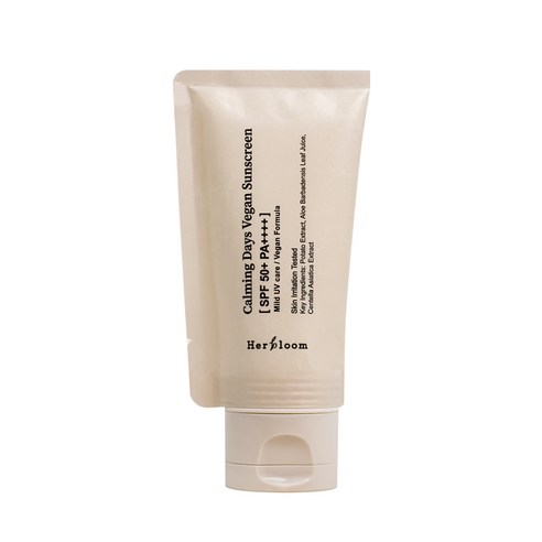 칙칙한 피부톤, 답답한 선크림은 이제 그만! [허블룸 카밍 데이즈 선스크린] 솔직 후기 허블룸선크림