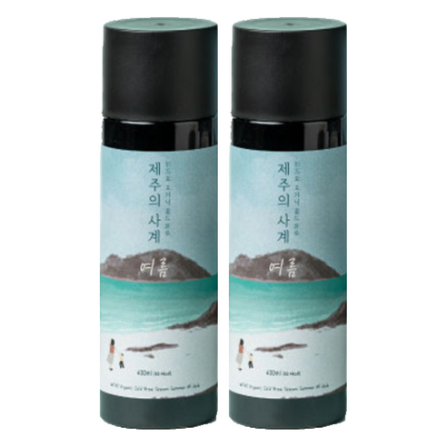 위드오 오가닉 콜드브루 제주의 사계 여름, 400ml, 1개, 2개
