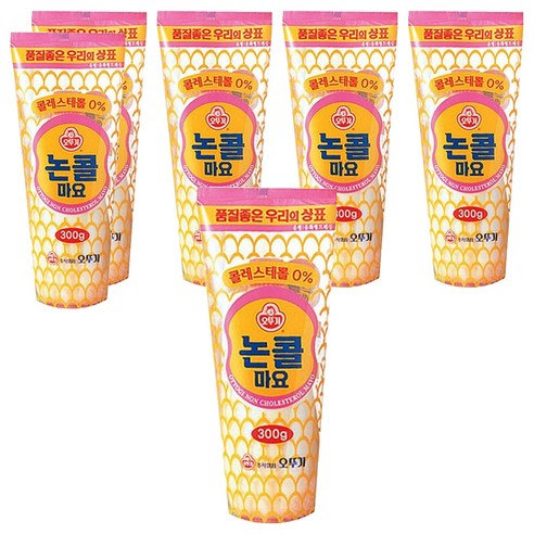 오뚜기 논콜마요, 300g, 6개