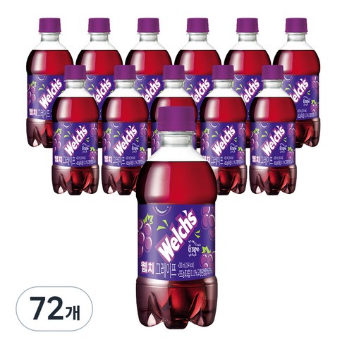 웰치스 포도, 300ml, 72개