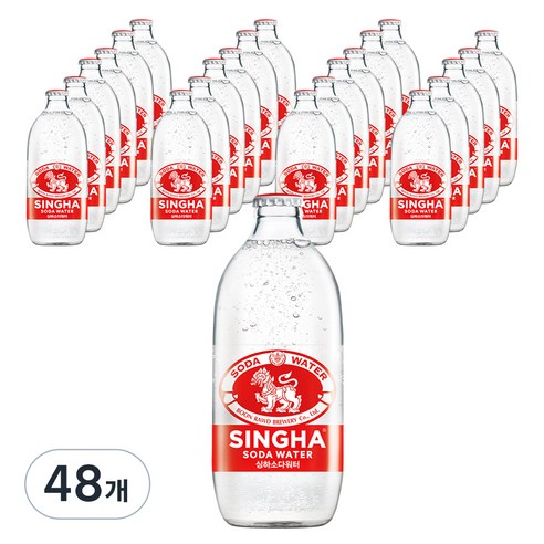 싱하 소다워터 탄산수 325ml, 48개