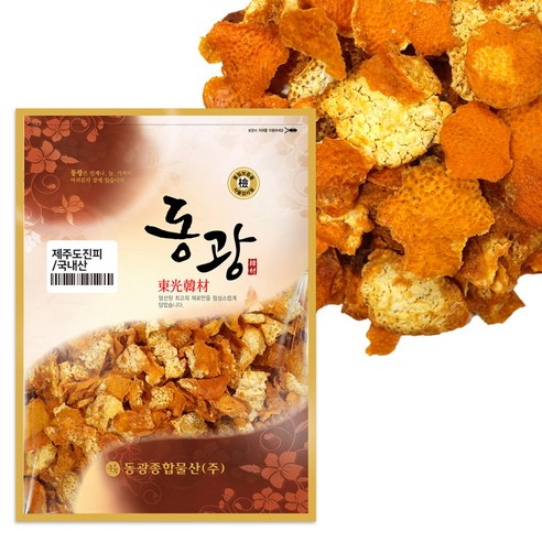 동광한방몰 제주도 진피 귤껍질 차, 600g, 1개, 1개입