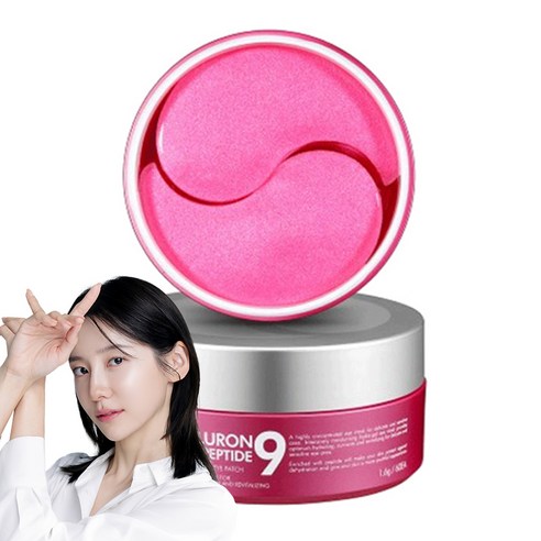 메디필 히알루론 로즈 펩타이드9 앰플 아이패치, 60매입, 1개