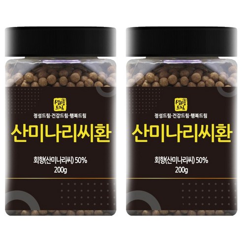 생생드림 산미나리씨 환, 2개, 200g