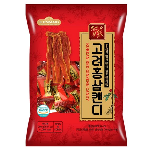 일광제과 고려 홍삼 캔디, 1개, 280g