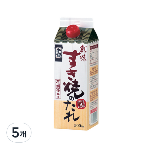 소미 스끼야끼 노다래 소스, 500ml, 5개