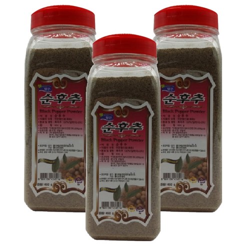 청은 순후추, 450g, 3개