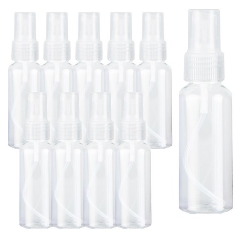 향수 미스트 스프레이 공병 용기 50ml, 투명(캡), 10개