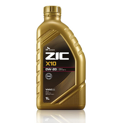 합리적인 가격으로 엔진 성능을 향상시키는 지크 X10 엔진오일