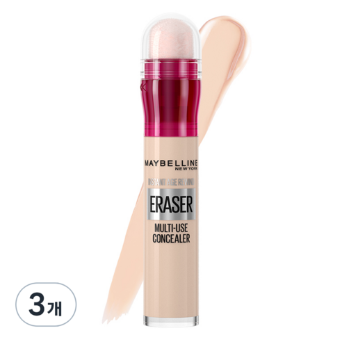 메이블린 뉴욕 에이지 리와인드 스틱 컨실러 6ml, 페어, 3개
