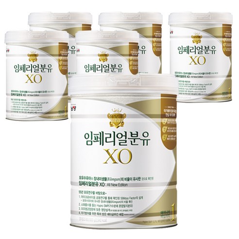 남양유업 임페리얼XO 분유 1단계, 800g, 6개