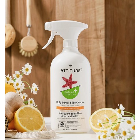 깨끗하고 안전한 욕실 관리를 위한 필수품, 에티튜드 데일리 욕조 클리너