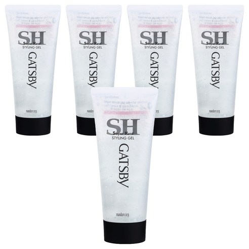 갸스비 슈퍼하드 스타일링 헤어젤, 200g, 5개