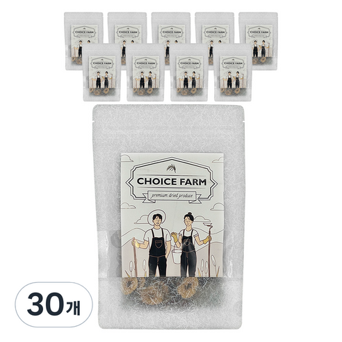 초이스팜 건대추칩, 60g, 30개