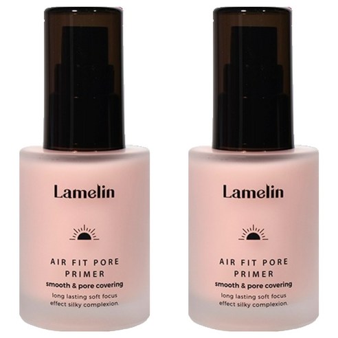 라멜린 에어 핏 포어 프라이머 40ml, 핑크, 2개