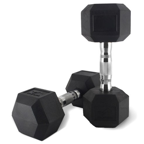 쿠스포츠 육각 고무 아령 4kg, 2개