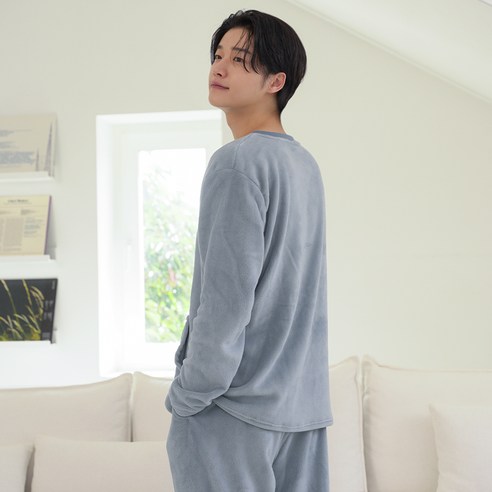 어나더디 데일리 밍크 수면 커플 잠옷세트