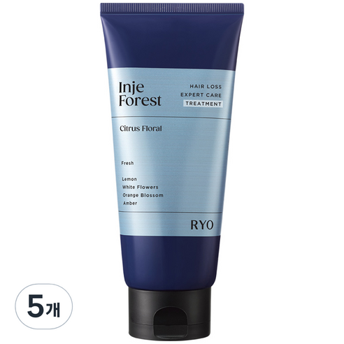 려 자양윤모 트리트먼트 인제숲길, 5개, 200ml