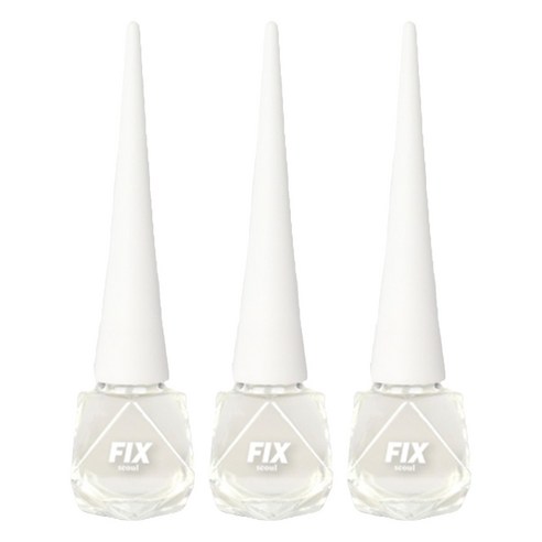 픽스서울 볼륨 고광택 탑코트, 8ml, 3개