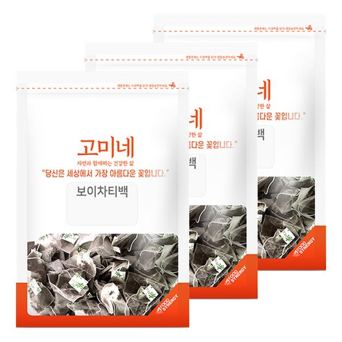 고미네 보이차티백, 1g, 3개, 50개입