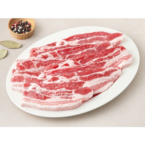 모아미트 캐나다산 보리먹인 암돼지 삼겹살 맛