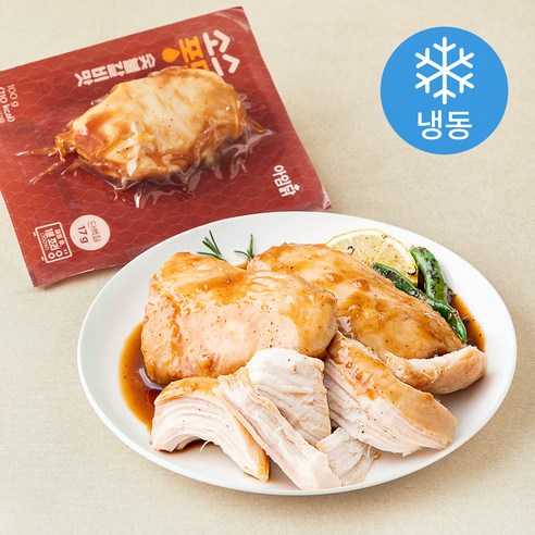 아임닭 소스퐁닭 숯불갈비맛 (냉동), 100g, 1개입, 5개