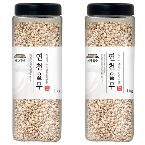 건강곡간 연천 율무, 1kg, 2개