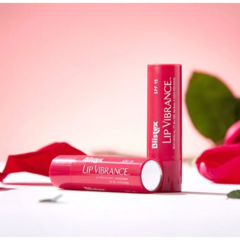  블리스텍스 립 바이브런스 립밤 3.69g, 로즈레드, 1개 