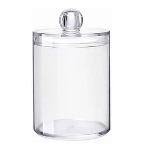 투명한 아름다움으로 일상을 정리하는 아리코 다용도 면봉 케이스