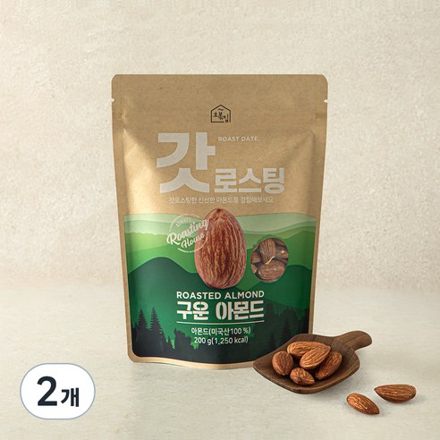 오볶집 갓 로스팅 구운아몬드
