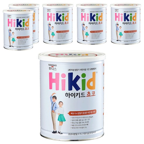 일동후디스 하이키드 쵸코, 코코아맛, 650g, 6개