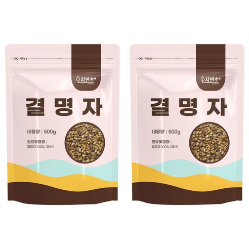 결명자, 500g, 1개입, 2개