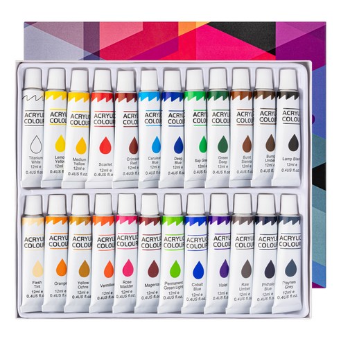 페르노엘 베이직 아크릴물감: 창작의 즐거움을 선사하는 완벽한 선택 물감