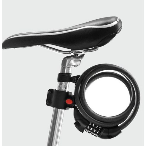 생활공식 LED 도난방지 자전거 번호키 자물쇠: 안전하고 편리한 자전거 보호 솔루션