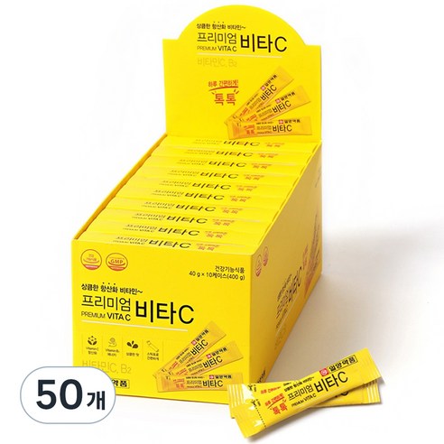 일양약품 프리미엄 비타C, 40g, 50개