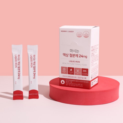마미앤대디 마시는 액상 철분제 24mg, 240ml, 1개