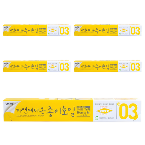 노르딕페이퍼 자연에서 온 종이호일 실속형, 3m, 1개입, 5개