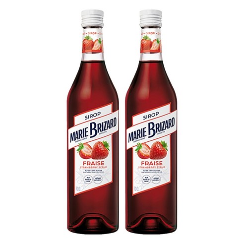 마리브리자드 스트로베리 시럽, 700ml, 2개