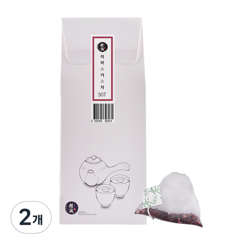 양원농장 히비스커스 삼각티백차, 1.2g, 30개입, 2개