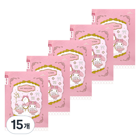 산리오 초등노트 좁은칸 일기장, 마이멜로디, 15개