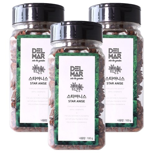 딜리셔스마켓 스타아니스홀, 100g, 3개