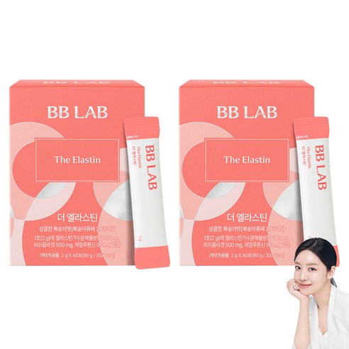 비비랩 더 엘라스틴 히알루론산, 40회분, 2개
