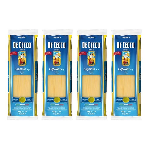 데체코 카펠리니, 500g, 4개