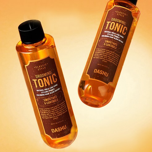 다슈 그루밍 토닉으로 쉽고 완벽하게 스타일링 완성!
