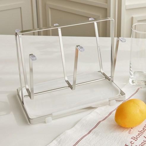 주방에 감성을 더하는 스텐 컵 거치 건조대