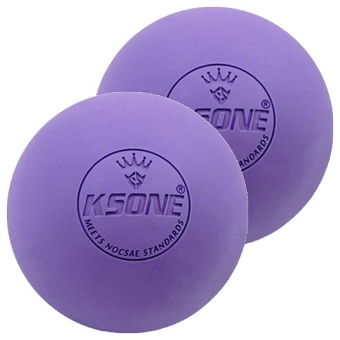 KSONE 스카위즈 근육 이완 마사지 볼, 2개, 퍼플